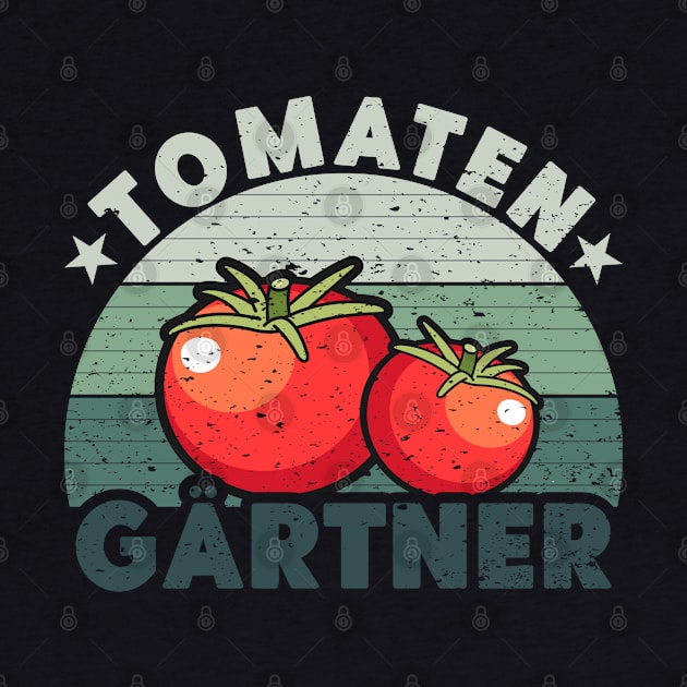 Retro Tomaten Gärtner Tomatengärtner Gemüsebeet by DP Clothing